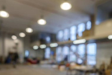 Bulanık arkaplan - Arkaplan için soyut bulanık endüstriyel iç. 