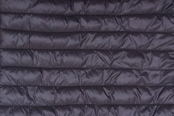 Grauer Nylon Gestreifter Stoff Hintergrund Textur Textiles Konzept — Stockfoto