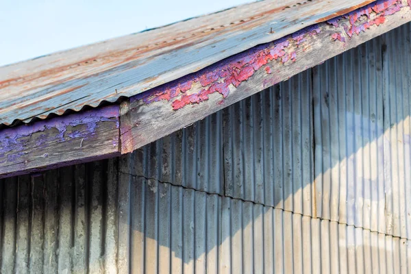 Abstract oud gebouw dak en muur — Stockfoto