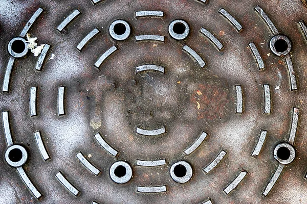 Steel metal repeating pattern texture — Stock Photo, Image