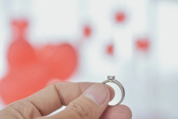 Wedding Ring Couple Love Background — Stock Photo, Image