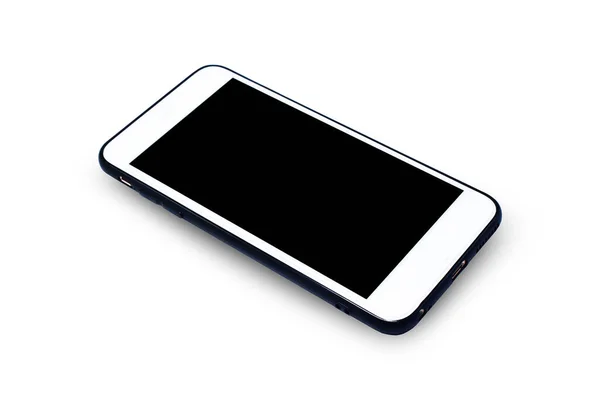 Cellulare Smart Phone Tecnologia Sfondo Bianco Cellulare — Foto Stock