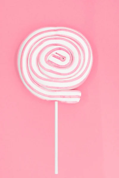 Pirulito de marshmallow redondo em pau — Fotografia de Stock
