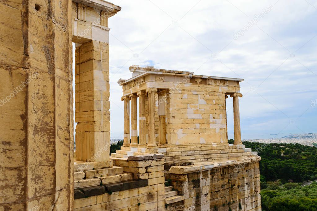 Temple of Athena Nike on Acropolis hill