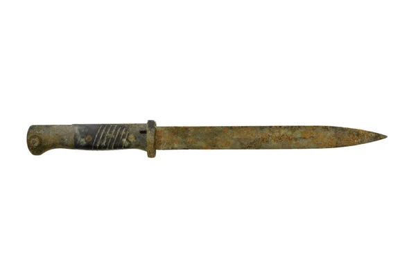 Rusty military knife Stock Image