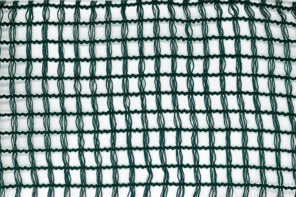 Green mesh on white background — Stock Photo, Image