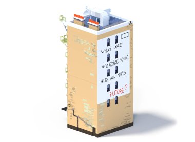 3D render düz izometrik blok binalar Infographic kavram kümesi. Özel şehir harita Oluşturucusu. Gölge beyaz zemin üzerine izole. Ev simgesini koleksiyonu. Piksel sanat. Tipik New York bina