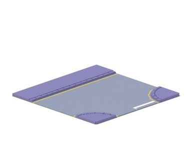 3D render düz izometrik blok binalar Infographic kavram kümesi. Özel şehir harita Oluşturucusu. Gölge beyaz zemin üzerine izole. Yol simgesi toplama. Piksel sanat. T Kavşağı yol Arsa