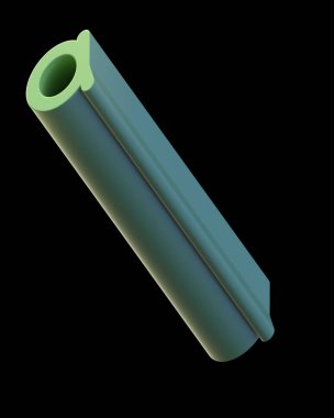 3D metin. Ekstra işleme uzun siyah arka plan üzerine izole A harfi kalın. Büyük derinlik A'ya eğim ile yazı tipi. Alfabe pop iki çapraz yönde ayarlayın. Yumuşak ışık pürüzsüz parlak yansımalar  