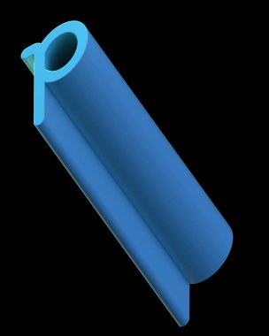 3D metin. Ekstra işleme uzun kalın siyah arka plan üzerine izole P harfi. Büyük derinlik A'ya eğim ile yazı tipi. Alfabe pop iki çapraz yönde ayarlayın. Yumuşak ışık pürüzsüz parlak yansımalar  