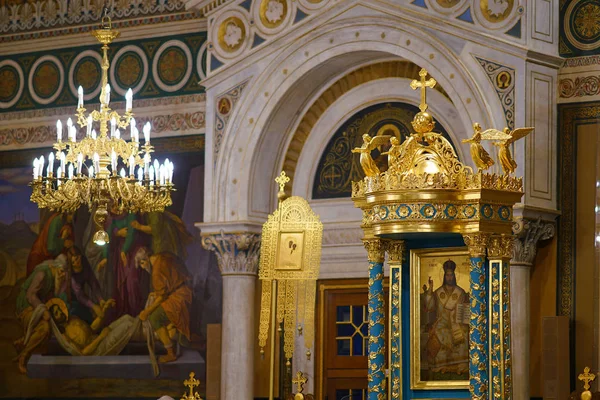 Catedral Metropolitana Atenas Detalles — Foto de Stock