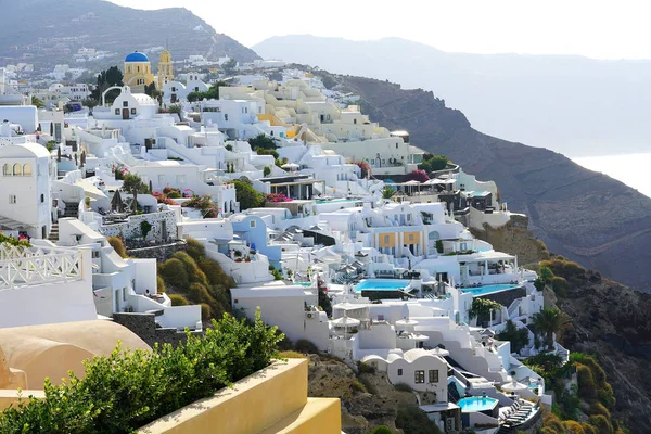 Santorini Vista Desde Imerovigli Septiembre Cícladas Grecia —  Fotos de Stock