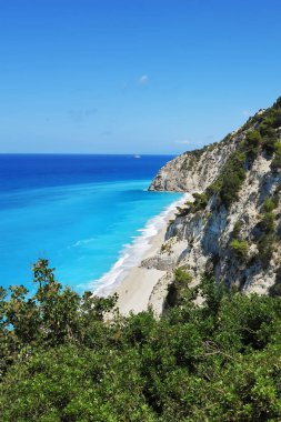 Egremn beach, Lefcada, Yunanistan