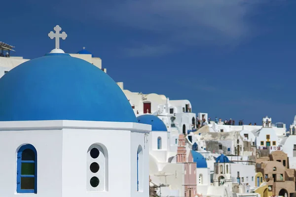 Oia Grecia Septiembre 2018 Hermosas Vistas Oia Archipiélago Las Cícladas — Foto de Stock