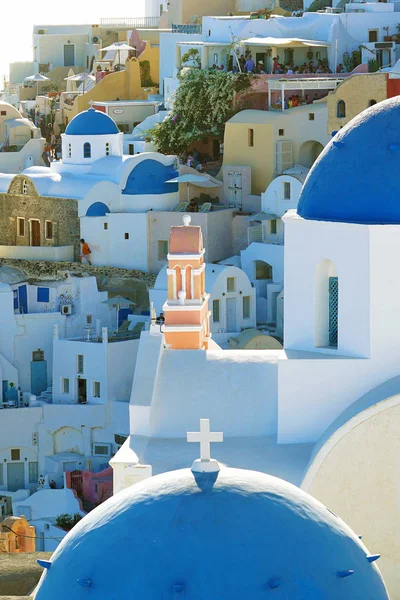 Oia Grecia Septiembre 2018 Hermosas Vistas Oia Archipiélago Las Cícladas — Foto de Stock