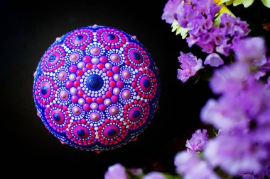 Güzel mandala kayası
