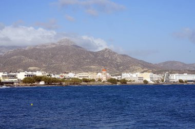 Ierapetra şehrinin görünümü