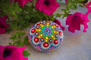 Güzel mandala kayası