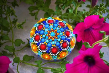 Güzel mandala kayası