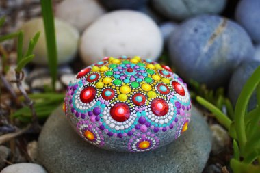 Güzel mandala kayası