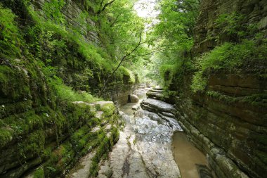 Papingo Kaya Havuzları, nehir tarafından oluşturulan birçok güzel gölettir.