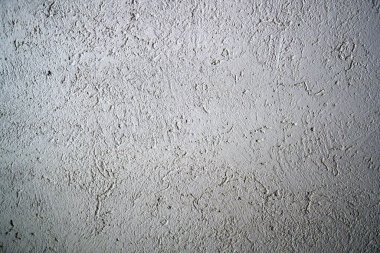 Kırsal bir ev için uygun kaba bir duvarın içi alçı.