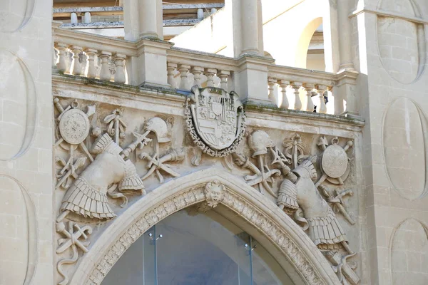 Prachtig Barok Detail Het Historische Centrum Van Lecce Zuid Italië — Stockfoto