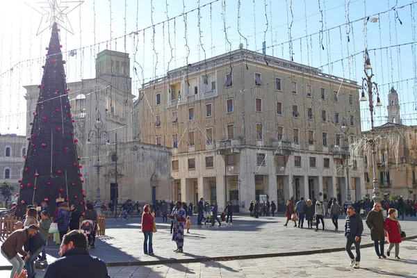 Lecce Dicembre 2018 Veduta Piazza Sant Oronzo Pochi Giorni Prima — Foto Stock