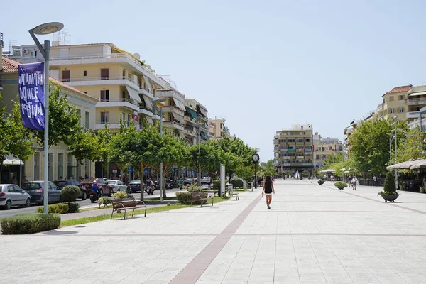 Kalamata Greece July 2018 View Square Historic Center City South — Stock Photo, Image