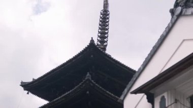 Görünüm harika eski Japon Tapınağı