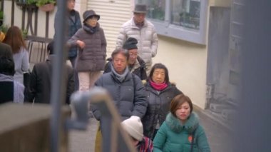 Japon insanlar meşgul hayat Kamakura, Japonya'da hakkında