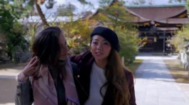 Kyoto Japonya, 4 k eski tapınak keşfetmek güzel arkadaşlar.