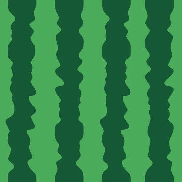 Verde desen animat verde fundal textura pepene verde. Model fără sudură — Vector de stoc