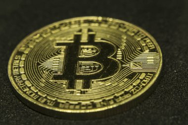 gerçek bitcoin izole arka plan