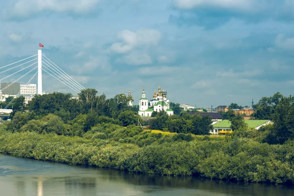 Temprano Mañana Paseo Marítimo Ciudad Nueva Construcción — Foto de Stock