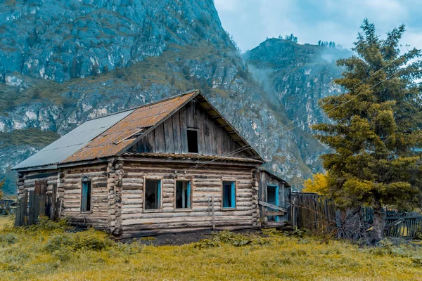 Log House Old Village Wooden House — Stock Photo, Image