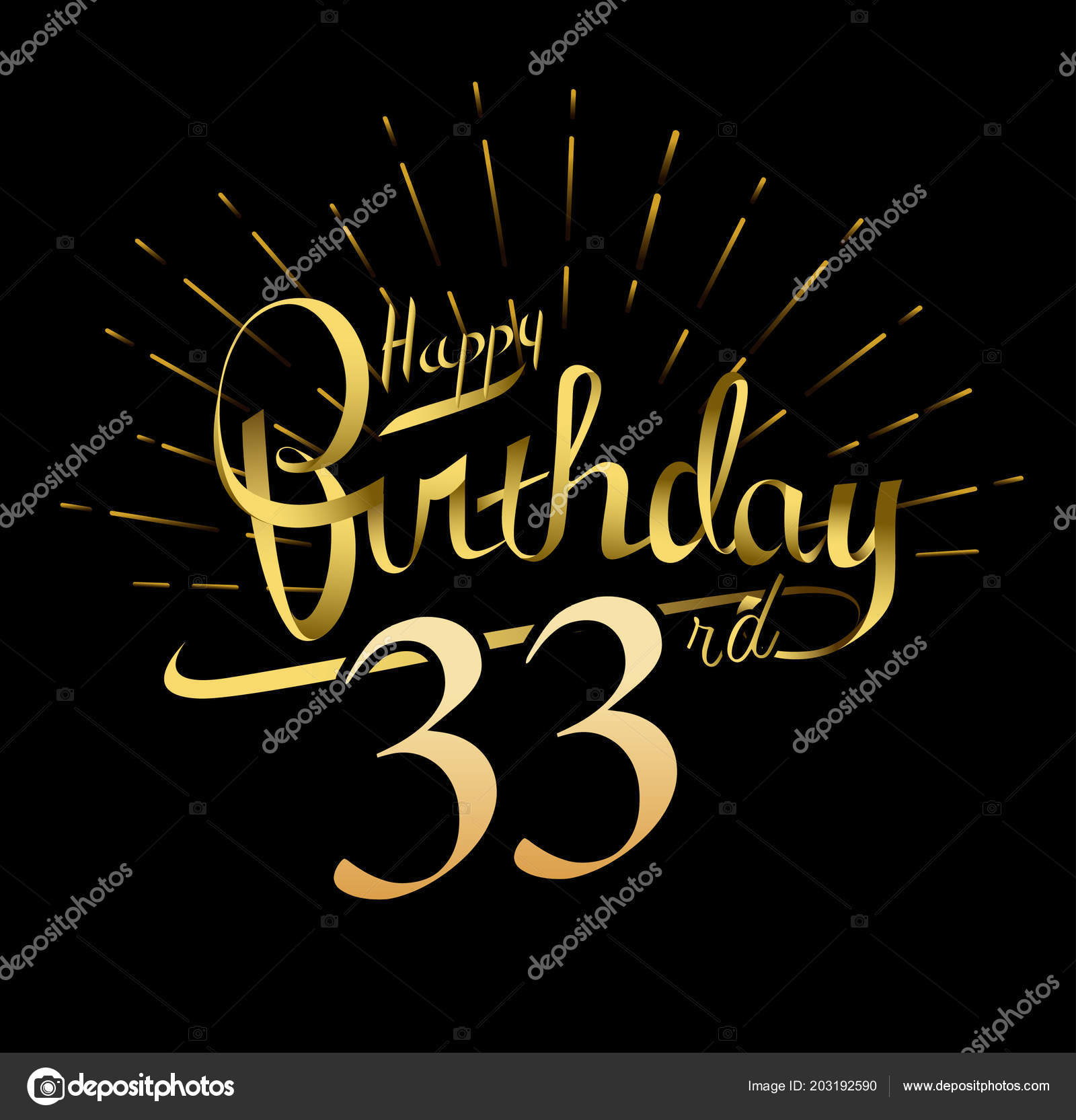 Years Anniversary Happy Birthday Logo Decorative Background Vector Image By C Vectorawesome Vector Stock