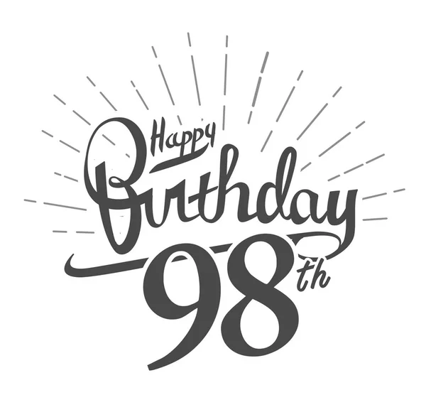 Ans Logo Anniversaire Sur Fond Blanc Joyeux Anniversaire Image Vectorielle Par Vectorawesome C Illustration