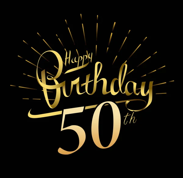 50 yıl yıldönümü. İyi ki doğdun logosu, dekoratif arka plan