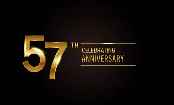 Years Celebrating Anniversary Logo Decorative Background — Stock Vector