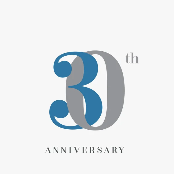 Logo Aniversario Años Fondo Decorativo — Archivo Imágenes Vectoriales