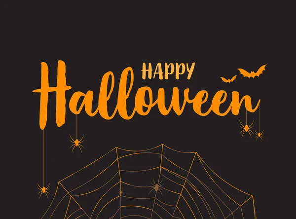 Happy Halloween Decorative Holiday Background — Stock Photo, Image