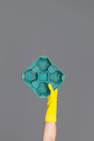 rubber glove stand
