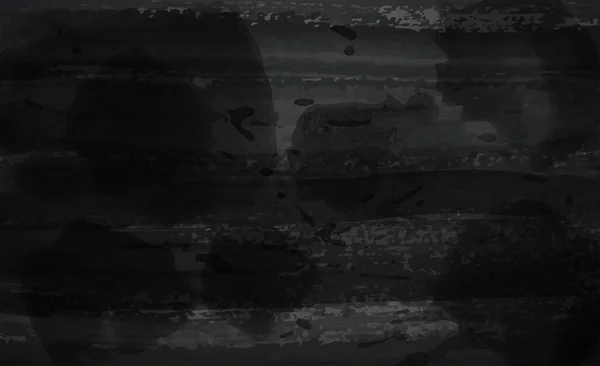 Темный Фон Векторная Текстура Рисунок Стены Абстрактный Черный Фон Гранж — стоковый вектор