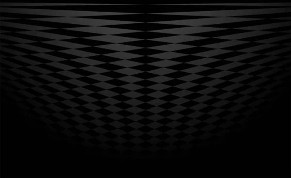 Vector Black Curb Line Background Grunge Surface Illustration Abstract — Vetor de Stock
