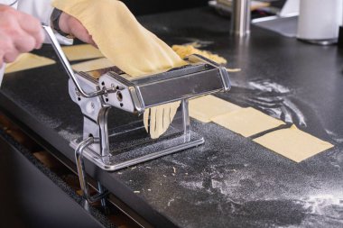 makarna makine şekillerde tagliatelle