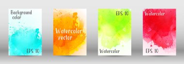 Sulu boya sprey resmini kapaklı tasarım.