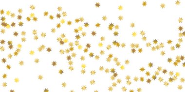 Altın konfeti arka planı.