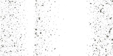 Beyaz arka planda gümüş simli konfeti.