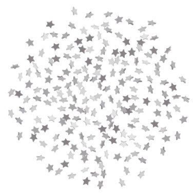 Düşen konfeti yıldız